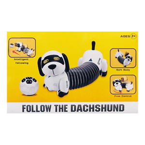 اسباب بازی ربات سگ کنترلی مدل سگ داستان اسباب بازی FOLLOW THE DACHSHUND-اسباب بازی ربات